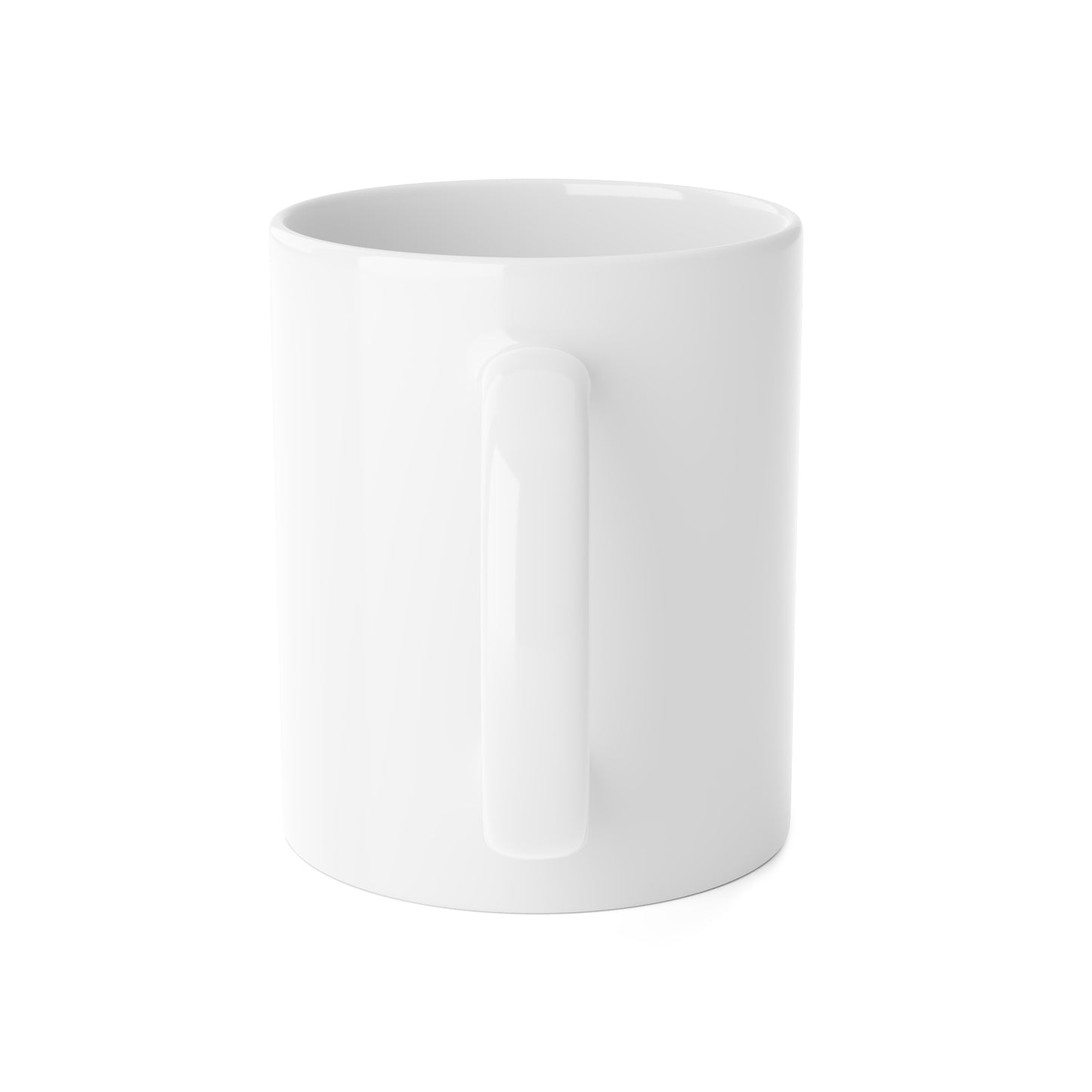 Butterfly Ceramic Mug – 11oz or 15oz Glossy Coffee Cup with Colorful Symbolic Print