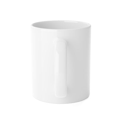 Butterfly Ceramic Mug – 11oz or 15oz Glossy Coffee Cup with Colorful Symbolic Print