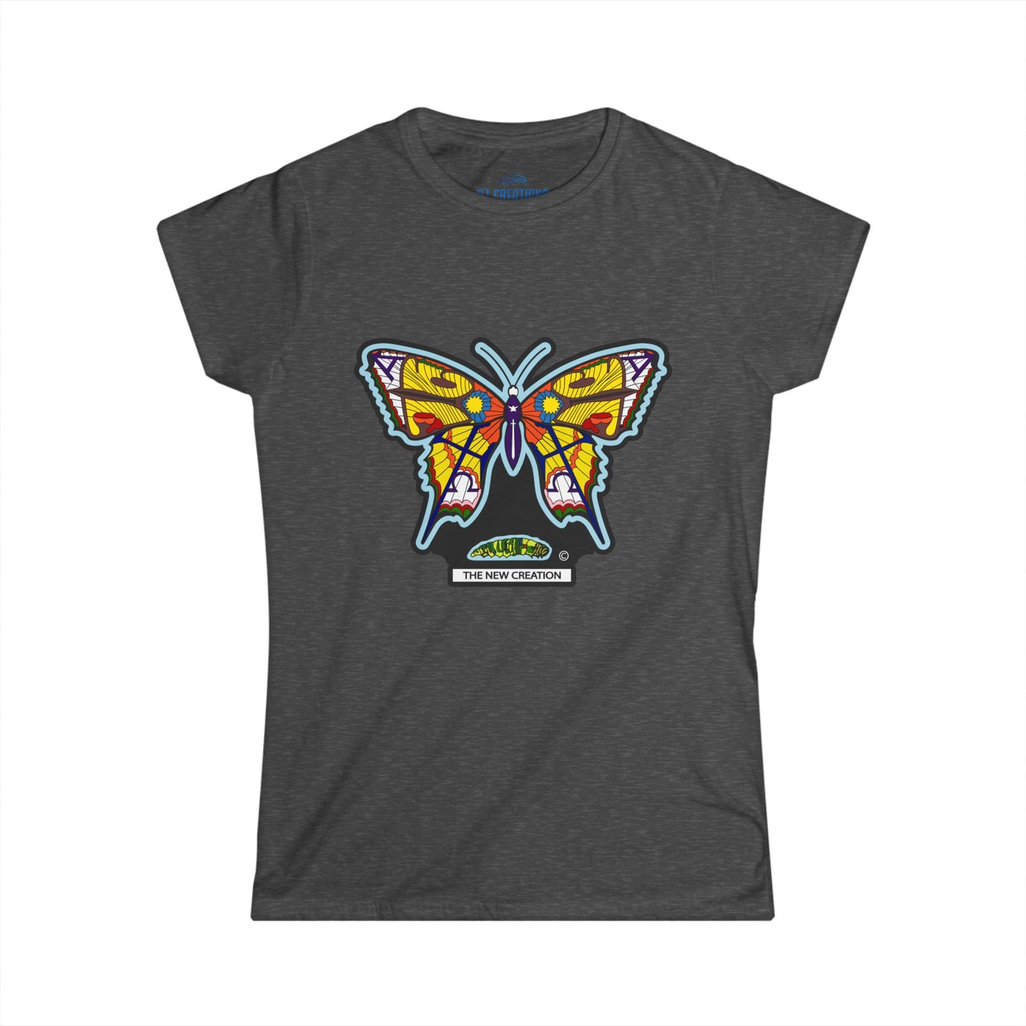 Colorful Butterfly Women's Softstyle Tee