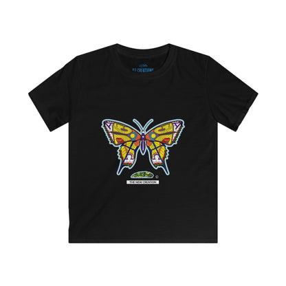 Colorful Butterfly Kids T-Shirt – Soft Cotton Tee for Playful Expression & Symbolic Style