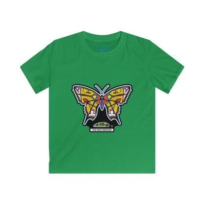Colorful Butterfly Kids T-Shirt – Soft Cotton Tee for Playful Expression & Symbolic Style